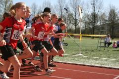 Junge Läuferinnen bei den Kreismeisterschaften 2011